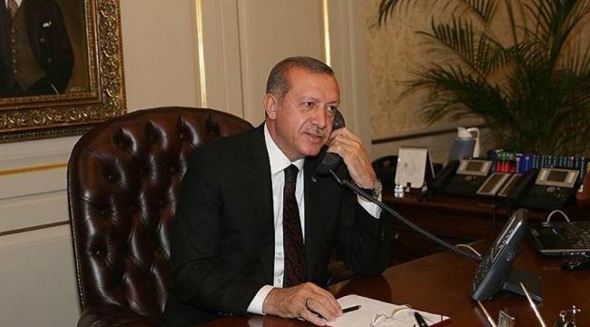 Erdoğan, liderlerle bayramlaştı