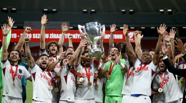 Kupanın sahibi Trabzonspor