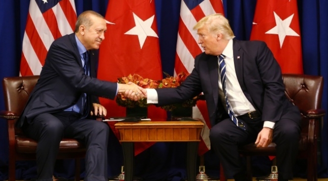 Trump, "Bir lider çok iyi anlaştığım Cumhurbaşkanı Erdoğan'ı aramamı istedi"