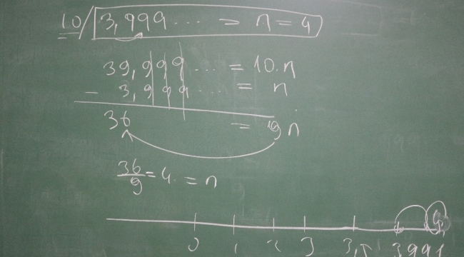 Diyarbakırlı matematik öğretmeni, sayı doğrusundaki sayılar arasında boşluklar olduğunu iddia etti