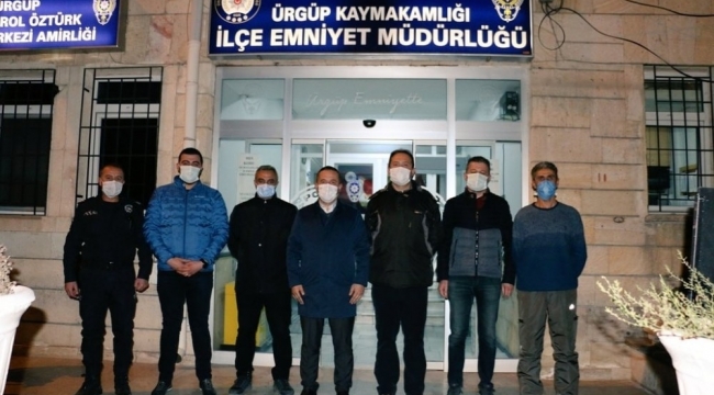 AK Parti Ürgüp İlçe Başkanı Kahraman'dan 'polisimin yanındayım' ziyareti
