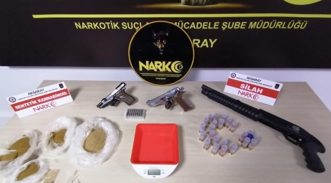 Aksaray'da uyuşturucu operasyonu: 4 tutuklama