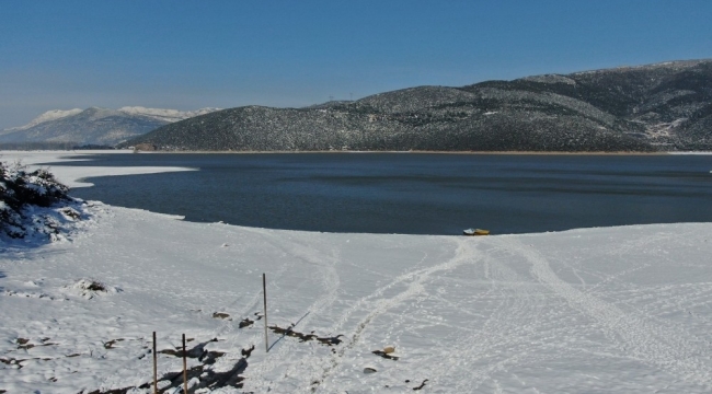 Bursa tarımının can damarı Gölbaşı Barajı'nda su seviyesi yükseliyor