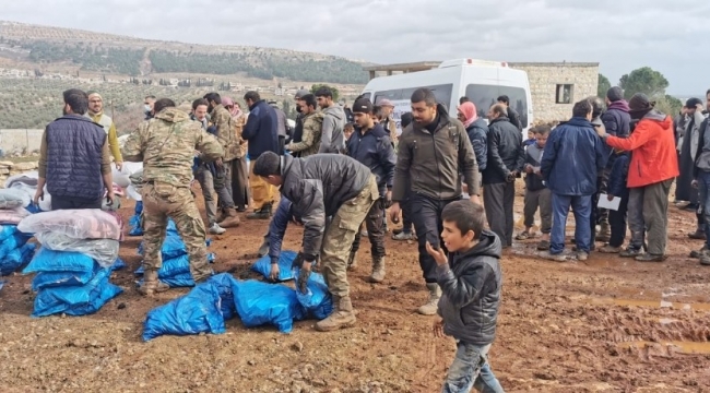 Bursa'dan İdlib'e 600 bin liralık dev yardım