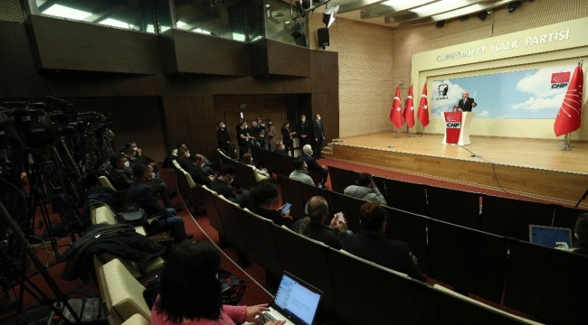 CHP Genel Başkanı Kılıçdaroğlu gazetecilere seslendi: "Size minnet borçluyuz"