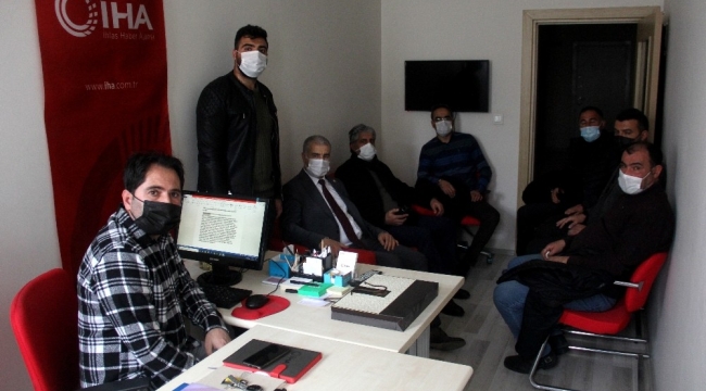 CHP heyetinden İHA'ya Gazeteciler Günü ziyareti