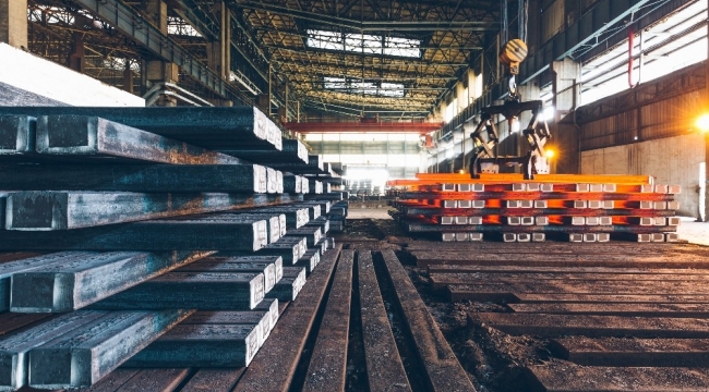 Demir-çelik sektörünün 2021 ihracat hedefi 1,4 milyar dolar