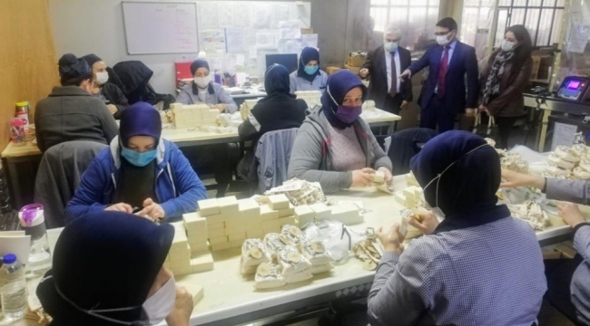Edremit'ten 42 ülkeye sabun ihracatı
