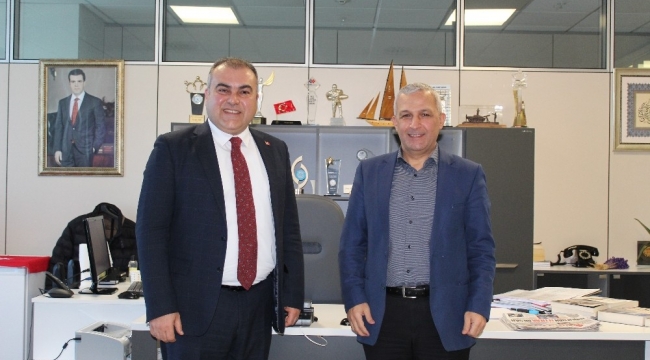 Görele Belediye Başkanı Erener'den İhlas Holding'e ziyaret