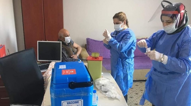 Kırşehir'de, aşı uygulamaları sürdürülüyor