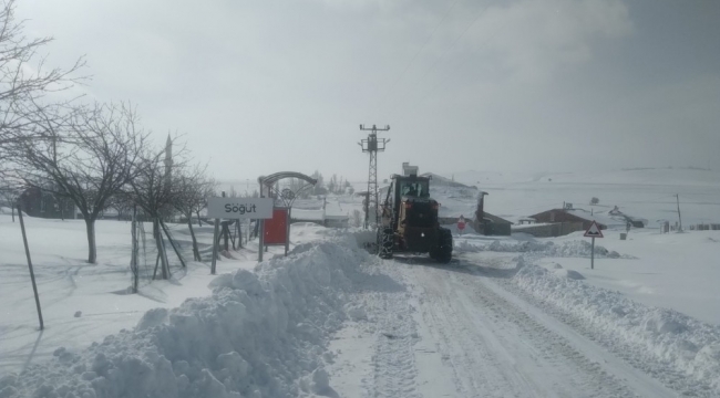 Malatya'da kar nedeniyle 698 mahalle yolu ulaşımı açıldı