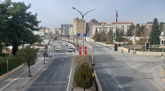 Mardin'de kısıtlamanın son gününde de sessizlik hakim