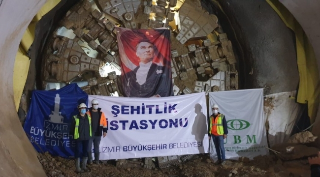 Narlıdere Metrosu'nda ışık göründü