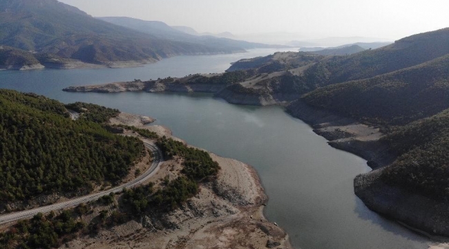Samsun'da baraj ve göllerde doluluk oranı yüzde 10 azaldı