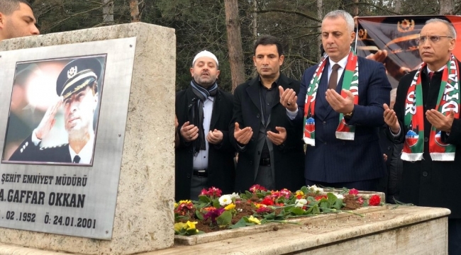 Şehit Ali Gaffar Okkan, vefatının 20'nci yılında mezarı başında anılacak