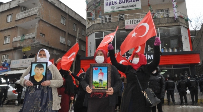 Şırnak anneleri, çocuklarını terörün elinden kurtarmakta kararlı