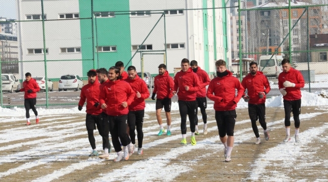 Sivas Belediyespor'da Bayburt maçı hazırlıkları başladı