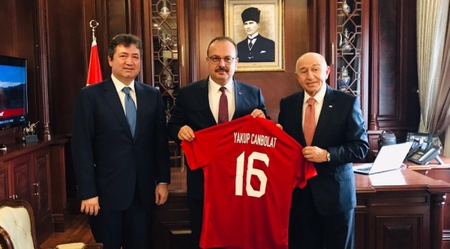 TFF Başkanı Nihat Özdemir, Bursa'da önemli ziyaretler gerçekleştirdi