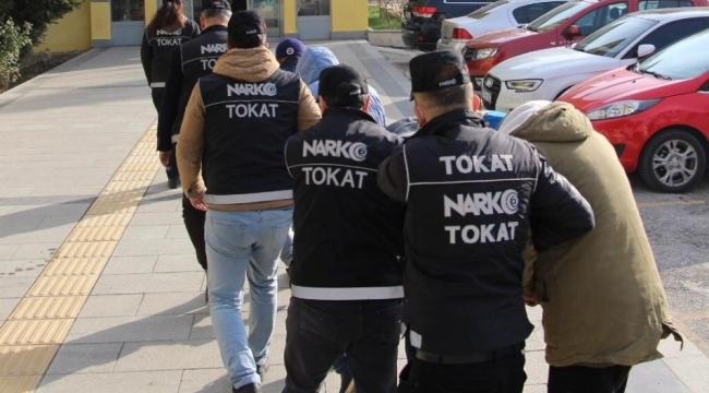 Tokat'ta torbacı operasyonu: 3 tutuklama