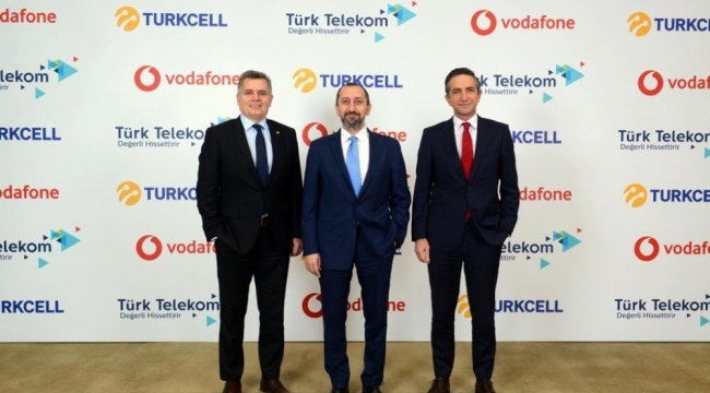 Türk Telekom, Turkcell ve Vodafone yerli uygulamalar için güçlerini birleştirdi