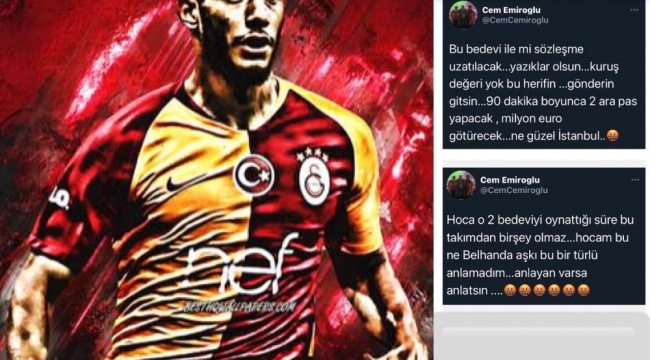 Younes Belhanda: "Kesinlikle bir bedeviyim ama Galatasaray'ı seven ve temsil eden bir bedeviyim!"