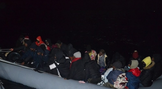Yunanların Türk kara sularına ittiği 48 sığınmacı kurtarıldı