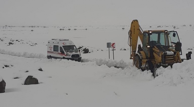 Diyarbakır Büyükşehir Belediyesi, karla mücadele çalışmalarını sürdürüyor