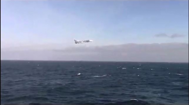 Rus savaş uçağı, ABD savaş gemisi yakınında alçak uçuş yaptı