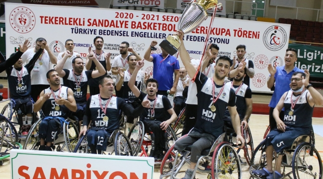 Tekerlekli Sandalye Basketbol Takımı 17 yıl aradan sonra yeniden şampiyon