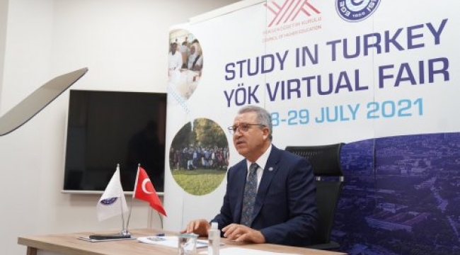 Ege Üniversitesi, "Study in Turkey 2021 YÖK Sanal Fuarı"nda