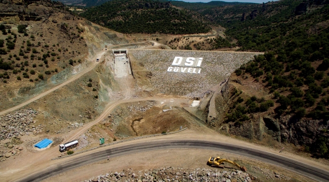 Yaz sulama sezonuna yetişecek Manisa Beydere Barajı 2022'ye hazır