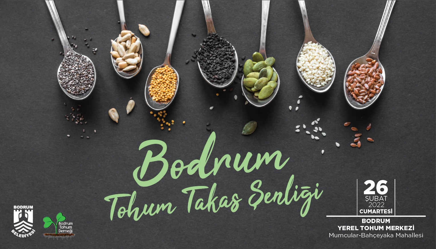 Bodrum Belediyesi "Bodrum Tohum Takas Şenliği" düzenleniyor