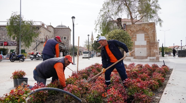 TURİZM SEZONU ÖNCESİ ÇEŞME YENİLENİYOR