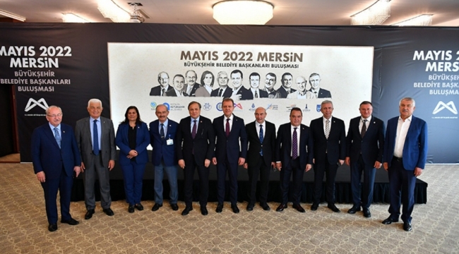 CHP'li başkanlar bu kez Mersin'de buluştu