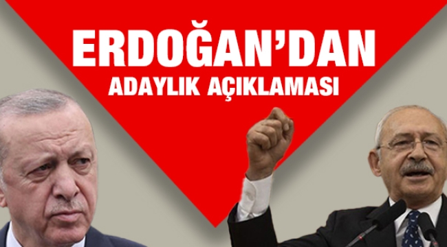 Erdoğan'dan İzmir'de adaylık açıklaması