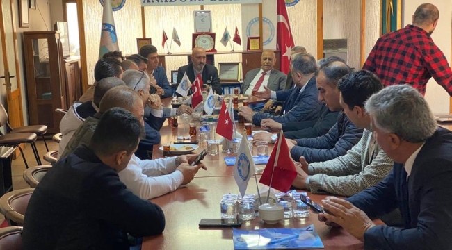 Güldoğan'dan Anadolu Birliği'ne Deprem Ziyareti