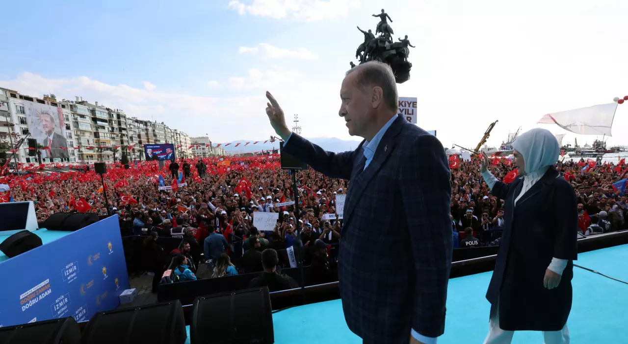 CUMHURBAŞKANI ERDOĞAN İZMİR'DE