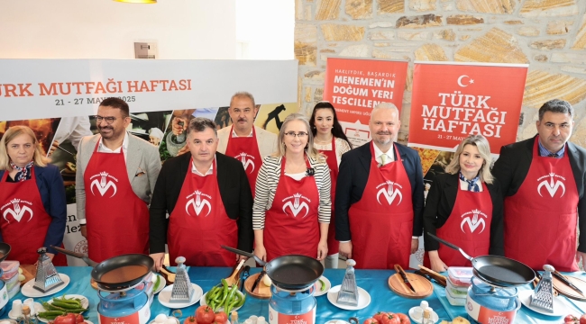 Türk Mutfağı Haftasında Menemen Rüzgârı Esti